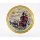 Тарелка декор. с подставкой