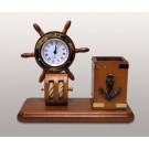 набор офисный с часами