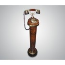 Телефон встроенный в тумбу, кноп.