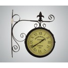 Часы на кронштейне (на солнечной батарее)