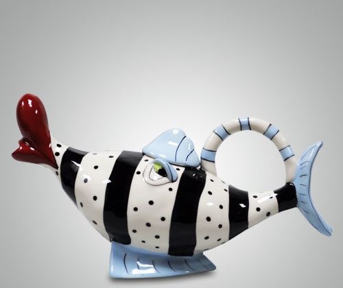 Чайник ''Голубая рыба''