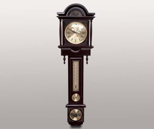 Часы+ метеостанция настенные