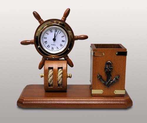 набор офисный с часами