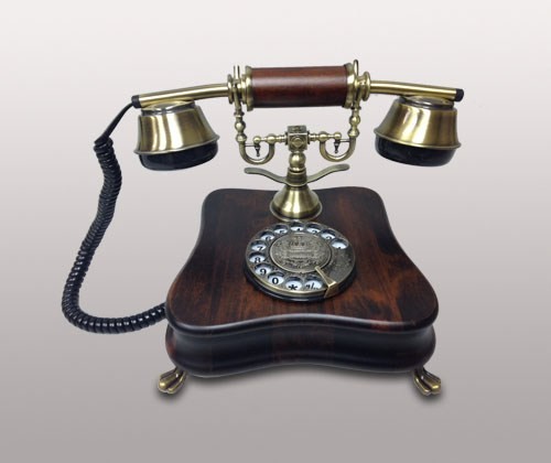 (KIT) Телефон диск. (дерево)