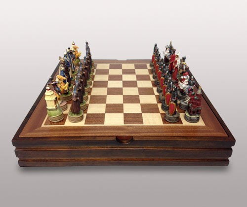 (KIT) Шахматы ''Русско-монгольское сражение''